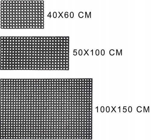 WYCIERACZKA GUMOWA AŻUROWA POD DRZWI ZEWNĘTRZNA WEWNĘTRZNA DO BUTÓW na Arena.pl