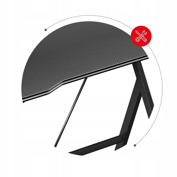 Biurko Gamingowe Komputerowe Dla Gracza Hero 1.4 zdjęcie 11