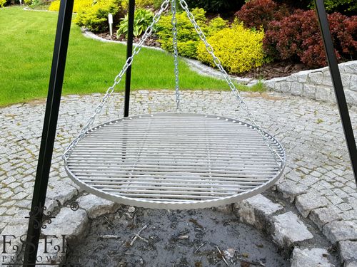 Grill ogrodowy na trójnogu PIOTR z rusztem stalowym 70 cm ES-ER na Arena.pl
