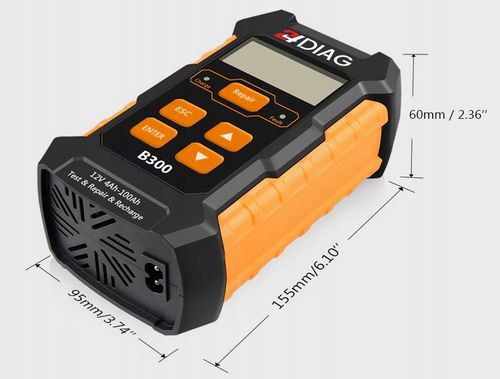 TESTER DO AKUMULATORÓW PROSTOWNIK B300 3w1 12V 5A na Arena.pl