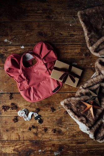 Elodie Details - Śliniak - Winter Blush Red na Arena.pl