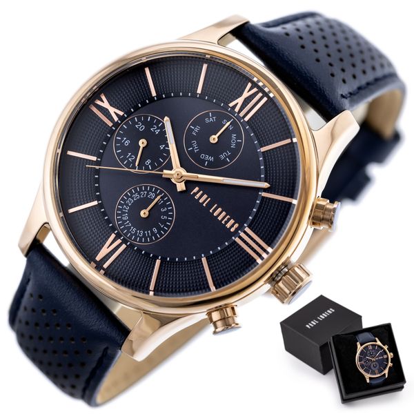 ZEGAREK MĘSKI PAUL LORENS - PL11652A6-6F3 (zg355d) + BOX zdjęcie 13