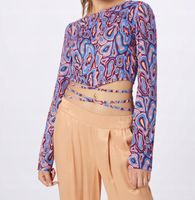 Résumé Bluzka 'NEVEDARS' w kolorze Burgund