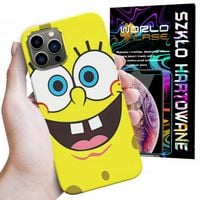 ETUI CASE DO IPHONE 12 PRO - SPONGEBOB BAJKI GRY WYBÓR PLECKI + SZKŁO