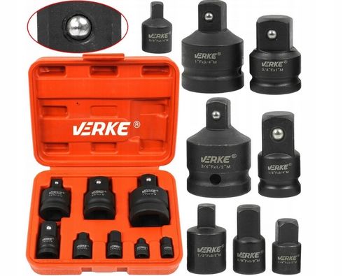 REDUKCJE UDAROWE ADAPTER NASADKI 1/4 1/2 3/4 3/8 na Arena.pl