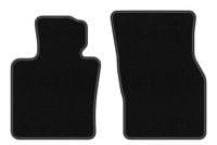 Dywaniki przednie welurowe czarne do: Mini Cooper F55 2014- 5 drzwi