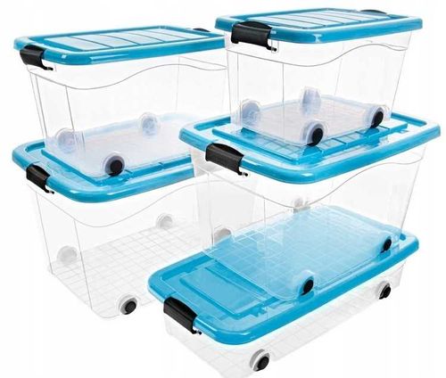 Pojemnik Roller Box 20L, Pokrywa Turkus na Arena.pl