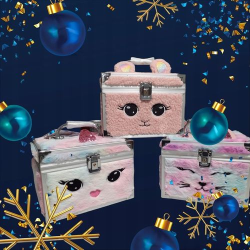 Kosmetyczka walizka dziecięca z produktami do makijażu I Love My Style 32 na Arena.pl