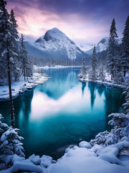 Plakat 60x80cm Górzyste Prześwity zdjęcie 1