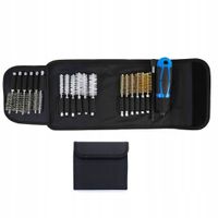 Zestaw szczotek do czyszczenia gniazd wtryskiwaczy 20 el KD10058