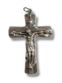 Krzyż Do Bierzmowania Metalowy 9 Cm Włoski Krzyżyk Trójca Święta