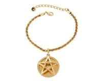 bransoletka z pentagramem (b23/tal/01au)