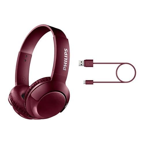 Philips SHB3075 czerwone bluetooth na Arena.pl