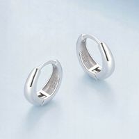 Kolczyki Srebrne PRÓBA 925 KOŁA OBRĘCZE SREBRO Proste KÓŁKA 11.5mm