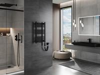 MEXEN MARS GRZEJNIK ELEKTRYCZNY 700 x 400 MM CZARNY 300 W