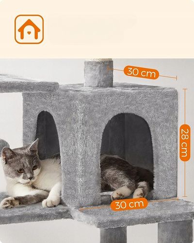 DRAPAK DLA KOTA DUŻY XL LEGOWISKO WIEŻA SŁUPEK DOMEK 6 POZIOMÓW 143cm na Arena.pl