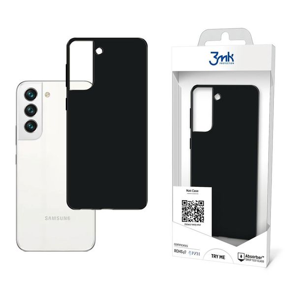 3MK Matt Case Sam S901 S22 czarny/black zdjęcie 1
