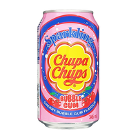 Napój gazowany Sparkling Cherry Bubble Gum Soda Chupa Chups 345ml