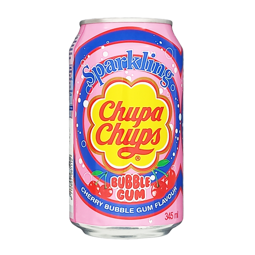 Napój gazowany Sparkling Cherry Bubble Gum Soda Chupa Chups 345ml na Arena.pl