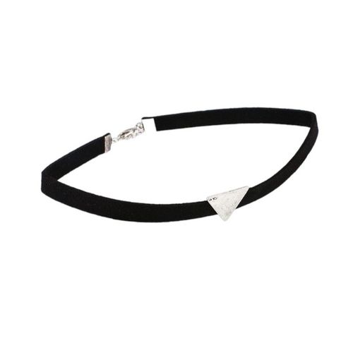 naszyjnik choker simple triangle - czarne n487cz na Arena.pl