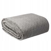 Koc narzuta na łóżko CINDY-4 170x210 grafitowy