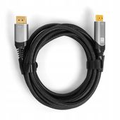 Adapter Przewód Wideo DP do HDMI 1.4 8K Spacetronik KDH-SPA010 1m Plug&Play