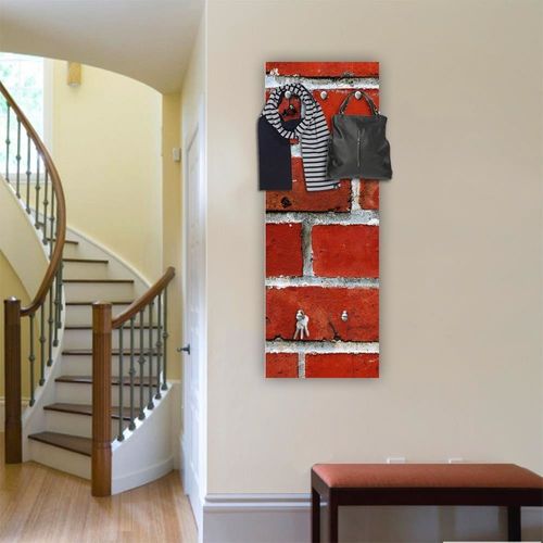 Wieszak, Abstrakcja cegła 40x118 na Arena.pl