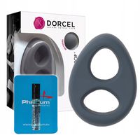 Pierścień podwójny na penisa, jądra + Feromony