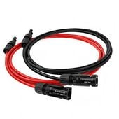 PRZEDŁUŻACZ KABLI SOLARNYCH  2x3m 4mm2 + KONEKTORY