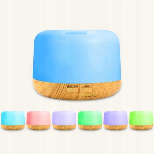 Nawilżacz Powietrza Dyfuzor Zapachowy Aromaterapia Lampka Nocna 300ml na Arena.pl