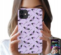 ETUI DO IPHONE 13 MINI - MODNE WZORY WIDŁY SERCA KOKARDKI KOKARDA