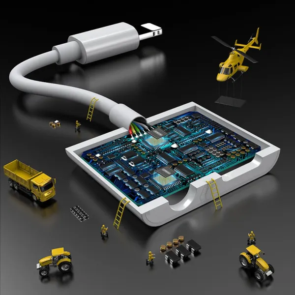 adapter joyroom s-y104 słuchawkowy lightning - lightning / mini jack zdjęcie 8