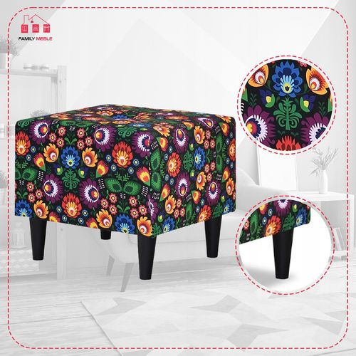 Pufa puf podnóżek siedzisko Ari Print na Arena.pl