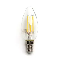 Żarówka LED Filament E14 4W 470LM ciepła do salonu Aigostar energiooszczędna