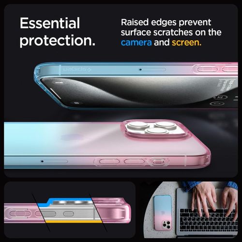SPIGEN LIQUID CRYSTAL IPHONE 15 PRO GRADATION PINK na Arena.pl