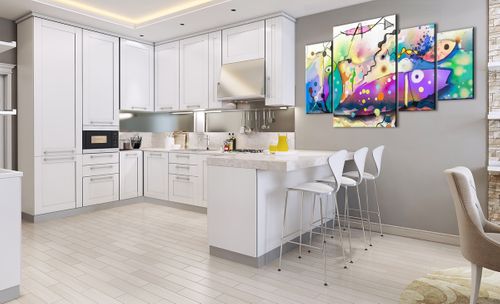 Obraz Na Płótnie - Ryby Pastele  - 160X90 Cm - Dl160X90-4096 na Arena.pl