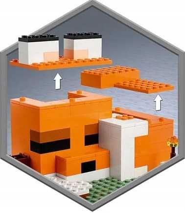 21178 - lego minecraft - siedlisko lisów na Arena.pl