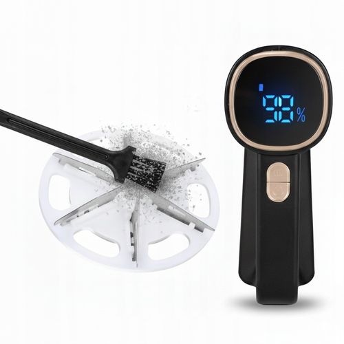 GOLARKA DO UBRAŃ AKUMULATOROWA + USB-C WSKAŹNIK BATERII 6 OSTRZY + 3 na Arena.pl