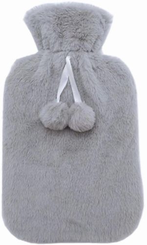 Termofor ogrzewacz rozgrzewacz gumowy w pokrowcu pluszowym na wodę na Arena.pl