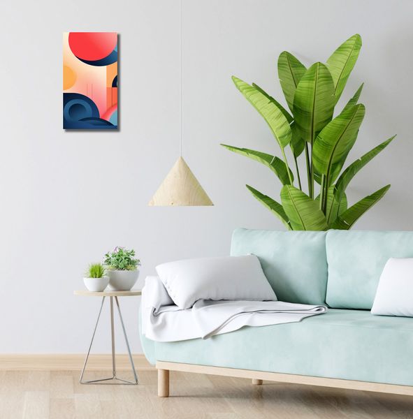 Obraz 20x40cm Geometryczne Marzenia zdjęcie 2