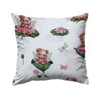 Bawełniana Poszewka Na Poduszkę – Wróżki z Leśnego Jeziorka