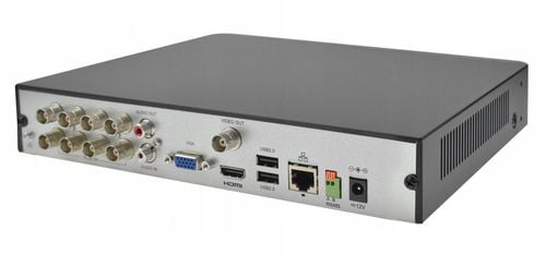 REJESTRATOR ANALOGOWY DO MONITORINGU 8 KANAŁÓW 8MPx DVS PODGLĄD ZDALNY na Arena.pl