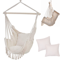 Hamak brazylijski krzesło z poduszkami ecru