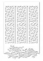 P35 Panel ażurowy róże glamour dekoracja okna elegancka romantyczna 60x130