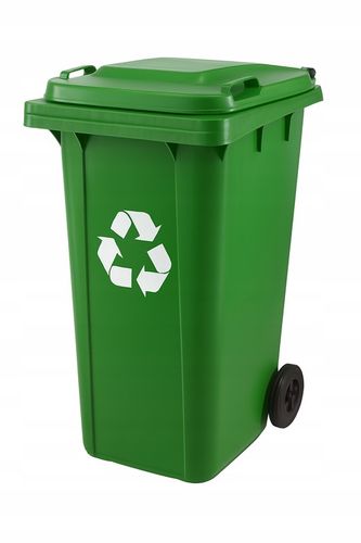 Pojemniki na Śmieci 120l Kosze do Segregacji Odpadów Mocne ZESTAW 3 szt. na Arena.pl