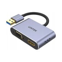 Unitek V1304A adapter USB-A na HDMI + VGA FullHD