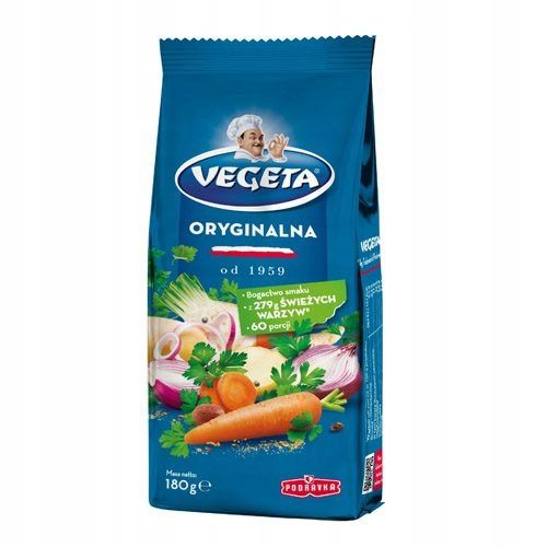 Podravka Przyrawa vegeta 180 g + 10% zdjęcie 1