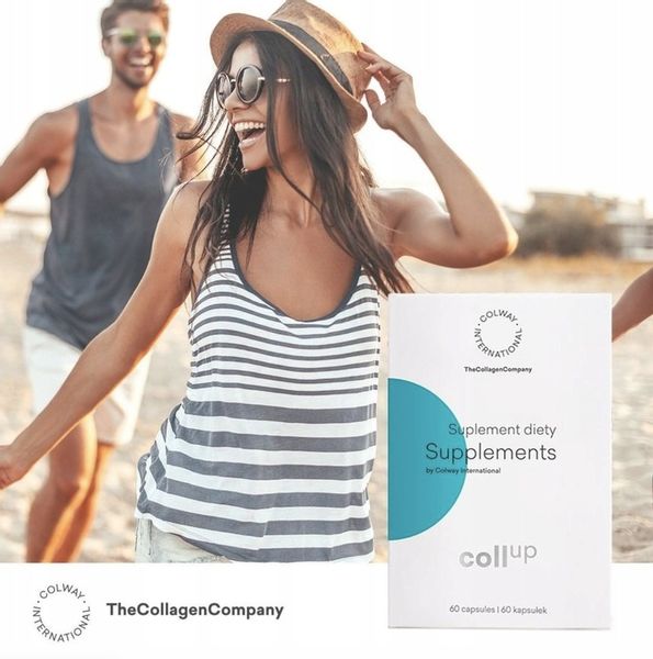 CollUp KOLAGEN rybi/ SELEN/ CYNK/ BIOTYNA/ Wit.C, E, A, B1, B12 COLWAY zdjęcie 6