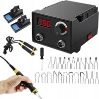 URZĄDZENIE PIROGRAFICZNE 100W Z 2 PIÓRAMI REGULACJA TEMPERATURY 0-750°C