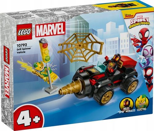 LEGO Marvel Spidey Super Kumple 10792 Pojazd Wiertłowy Samochód Auto Miles na Arena.pl